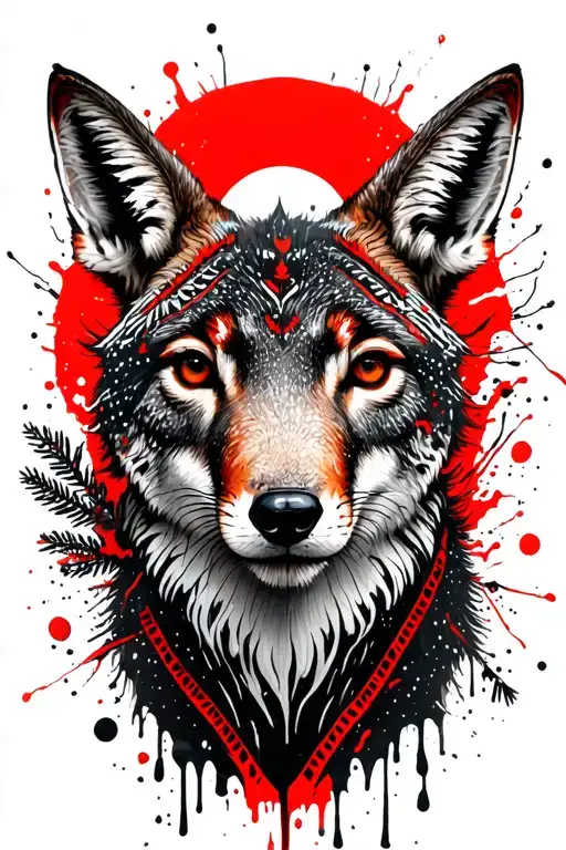 Forest Scene With Scandinavian Animals