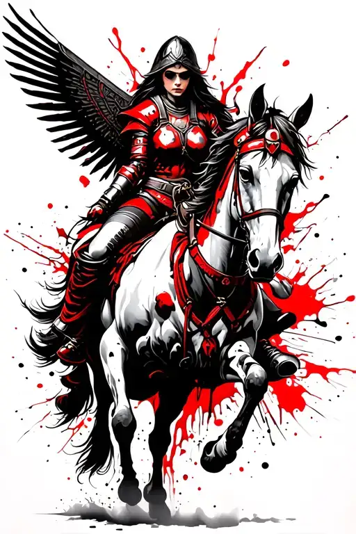 Valkyrie Riding Horse Armor