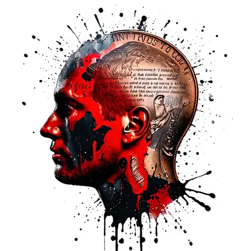 A Penny Head With In Linett We Trust In Stead Of God