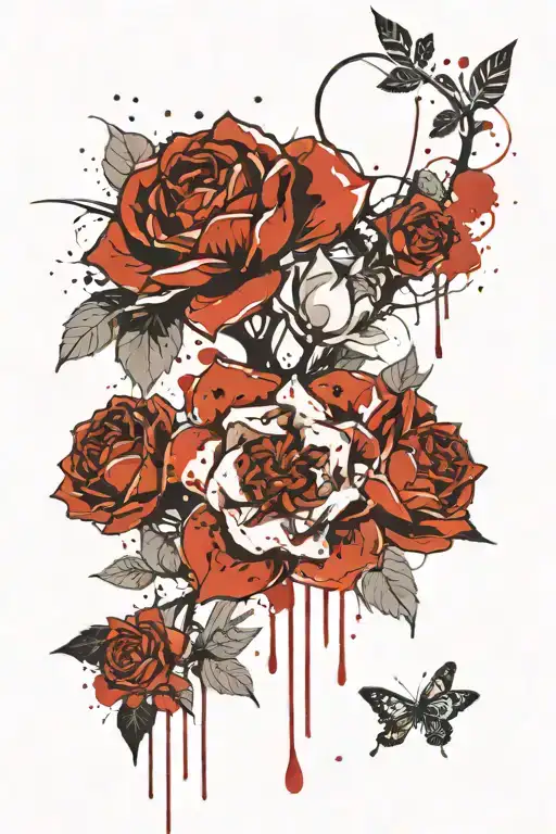 Flowers And Blood