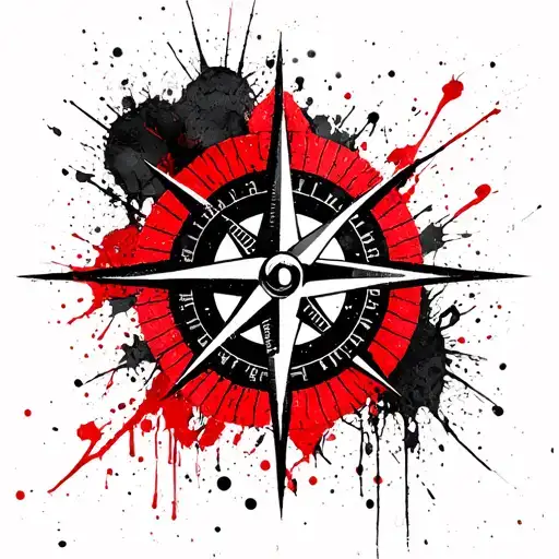 Navigational Compass Rose