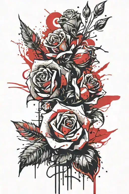 Roses Blooming