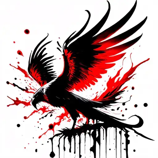 Phoenix Rising From Ashes