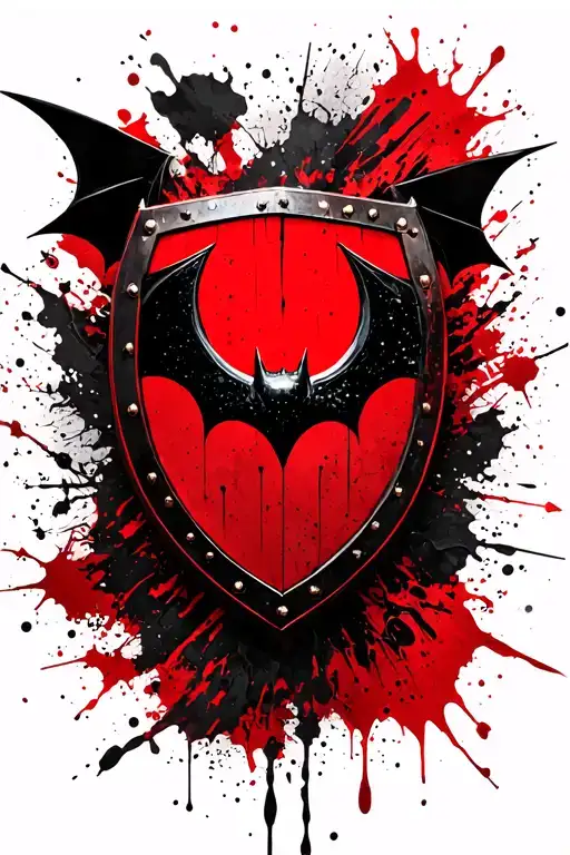 A Bat And Shield
