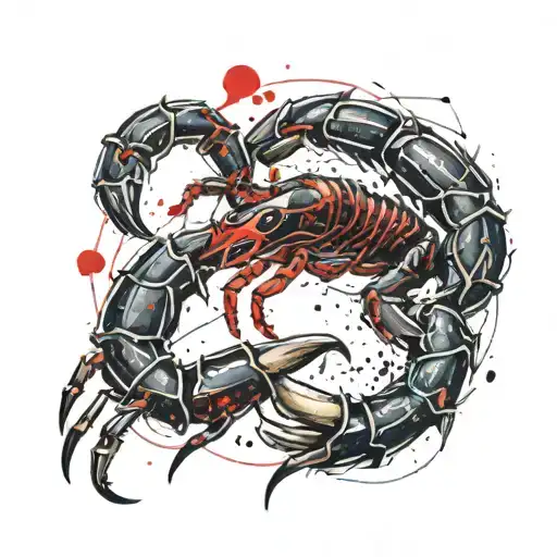 Scorpion With Open Claws