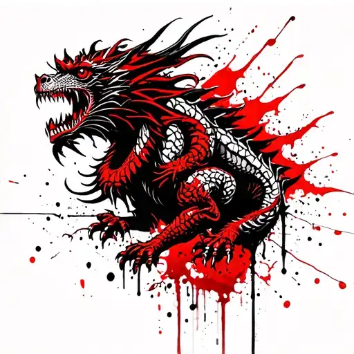 Dragon Monkey With Byzantine Filling