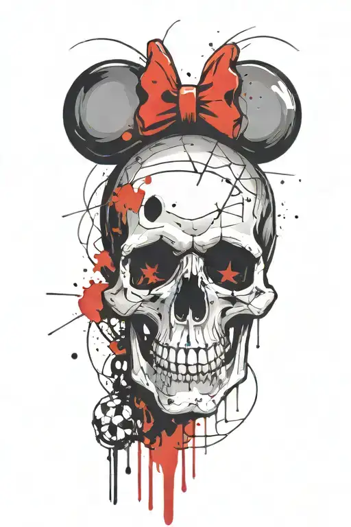 Mickey Mouse Skull