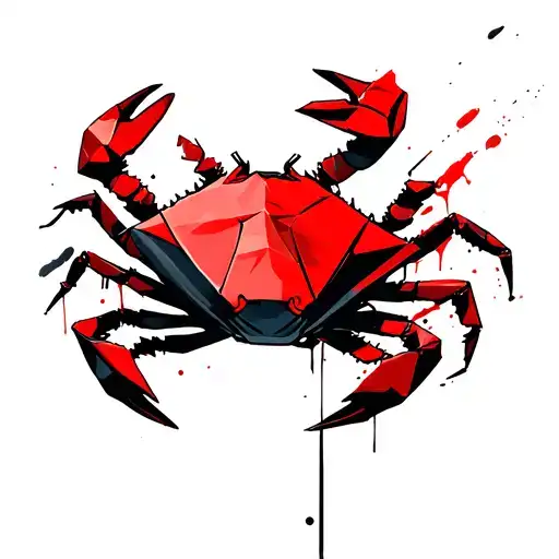 Origami Paper Crab