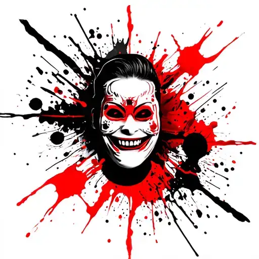 Laugh Now Cry Later Mask