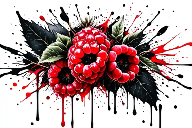 Raspberry And Honeysuckle