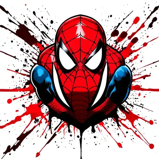 Spiderman Chest Logo