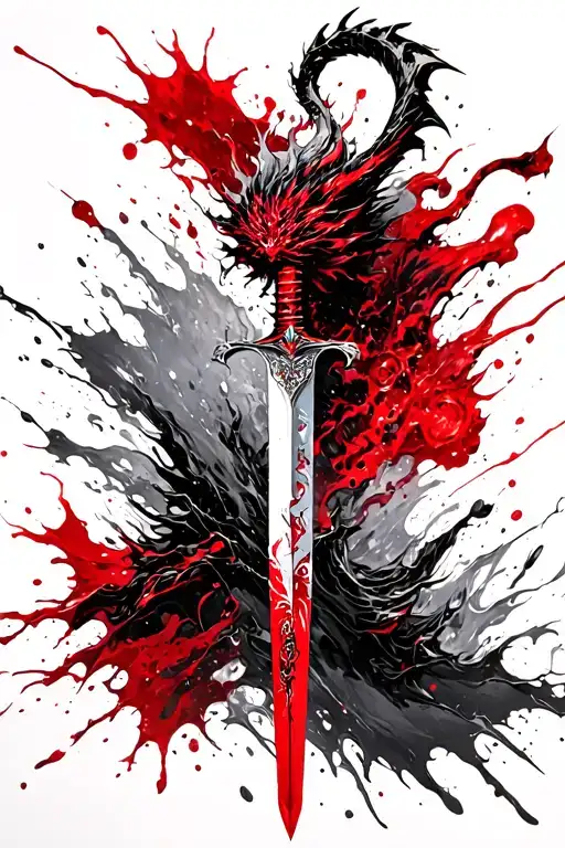 Black Clover Anime Demon Slayer Water Breathing Sword