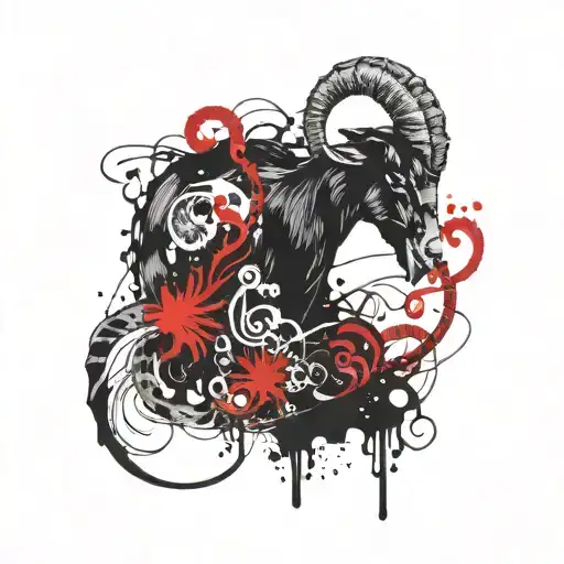 Goat And Sharp Tentacles