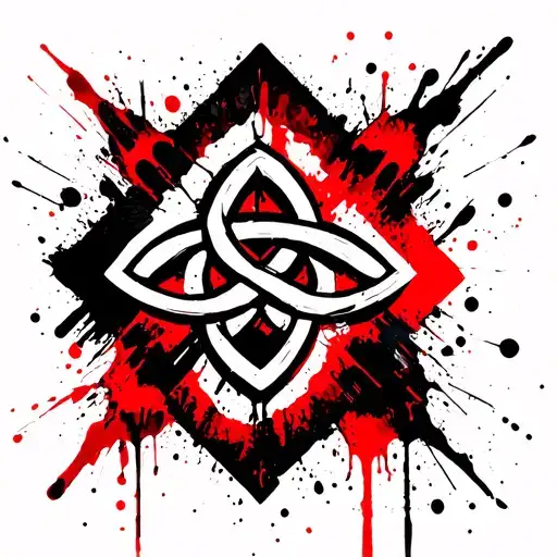 Trinity Knot Design Incorporating