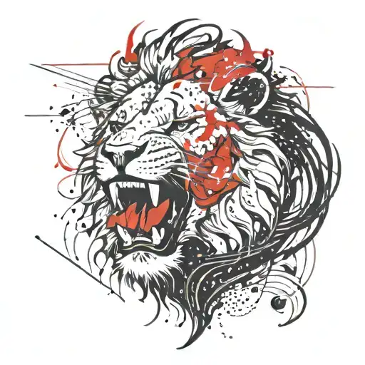 Roaring Lion Head