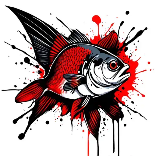 Jesus Fish 98 Tattoo Design