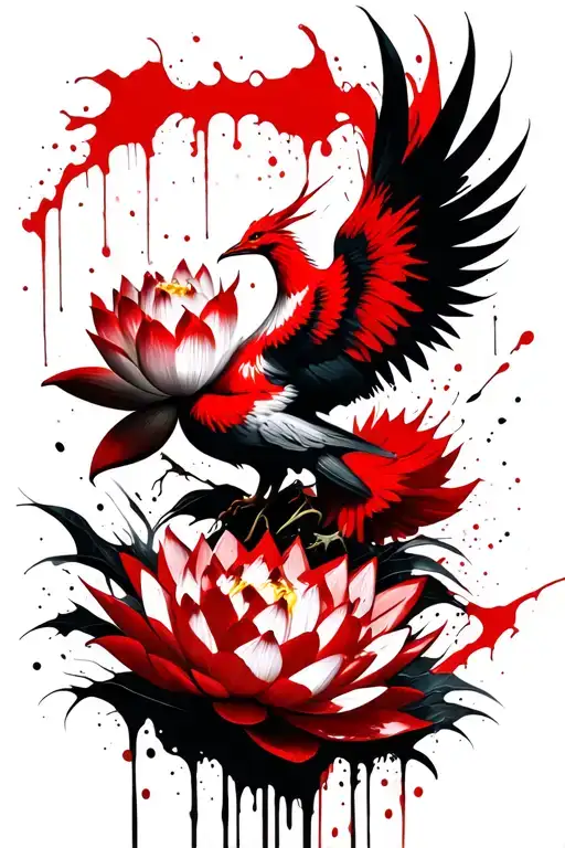 Phoenix Rising Lotus Flowers