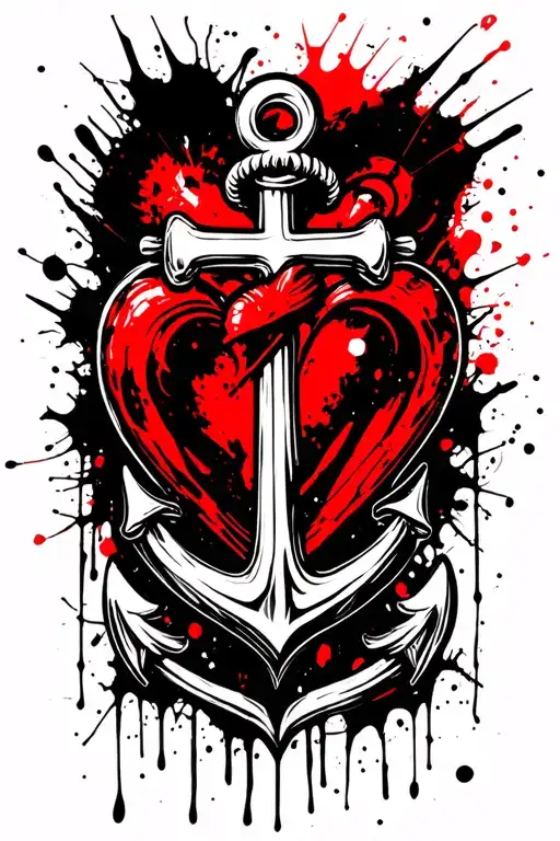 Anchor Cross Heart