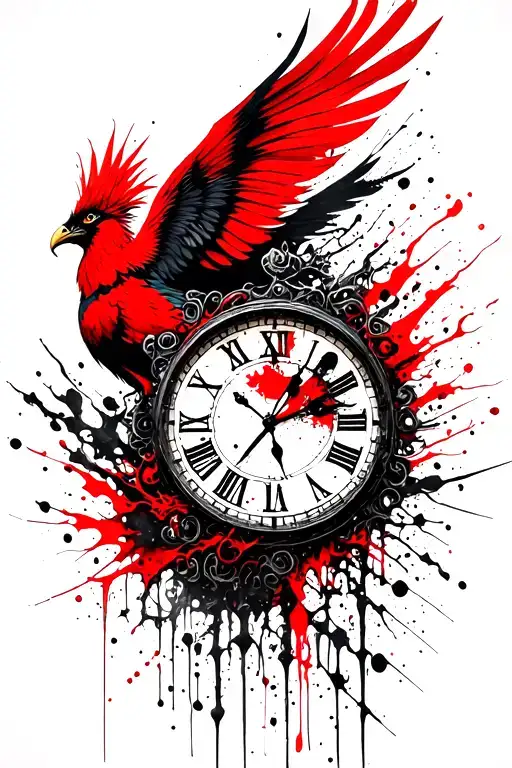 Phoenix And Clock