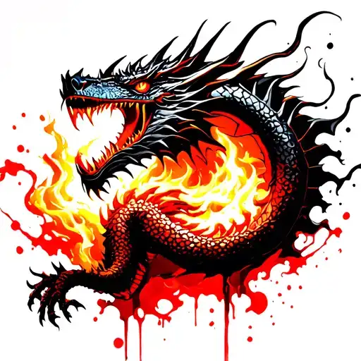 Dragon Breathing Fire