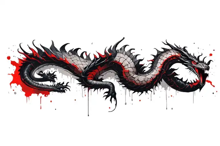 Long Serpentine Dragon