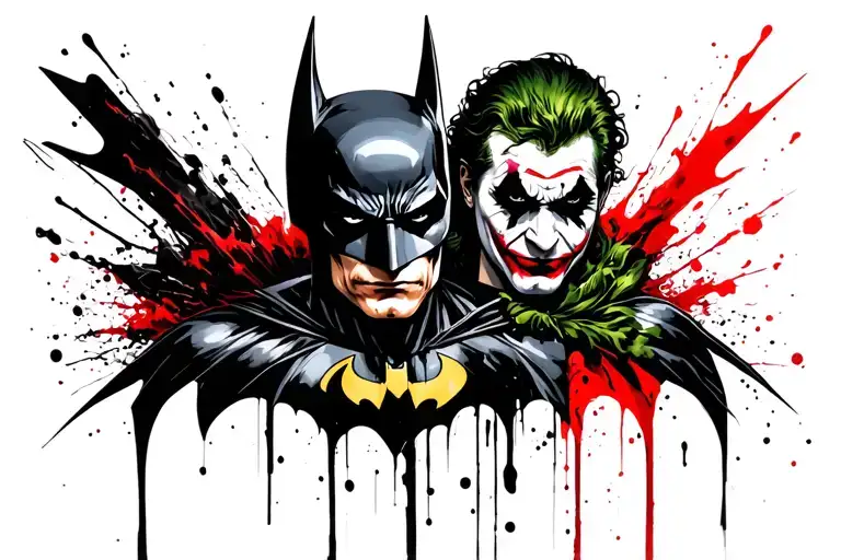 Batman & Joker