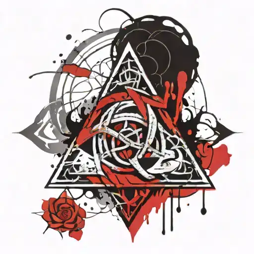 Triquetra Only Brushed Style