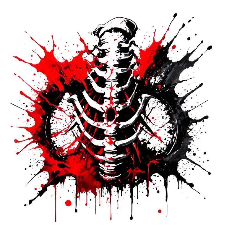 Spine Ripping Through Skin Creating Big Scars