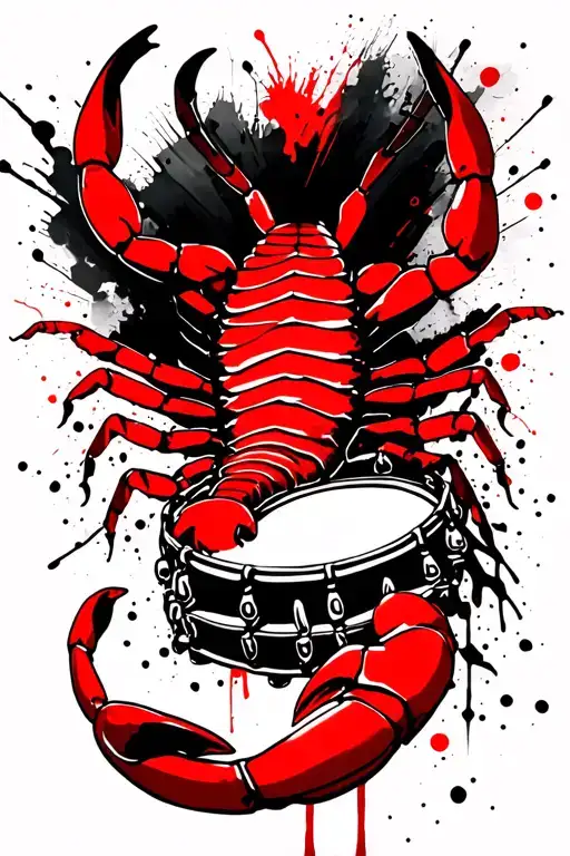 Scorpion With A Tambourine