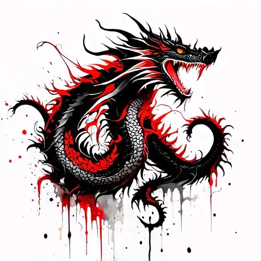 Dragon Coiled