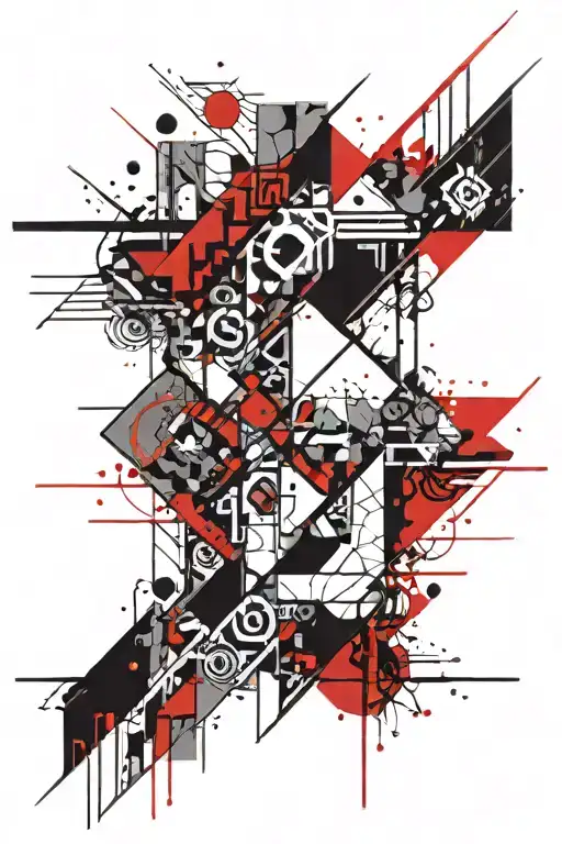 Geometric Thin Lines And Numbers