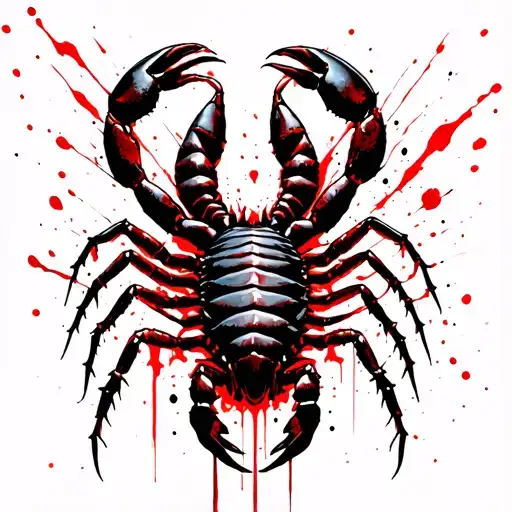 Scorpion Mixed With Grief Death Surrounded