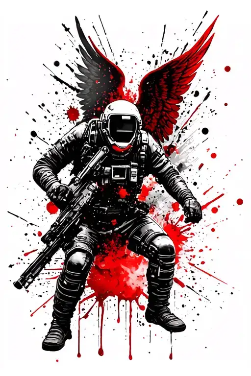 Explosion Bomb Eod Operator Angels Fighting
