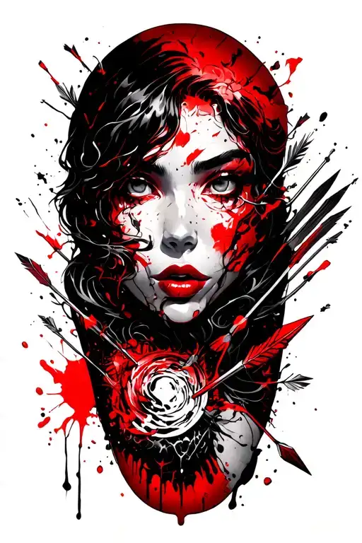 The 7 Seal Of The 7 Serafines Manga Arm With Arrows