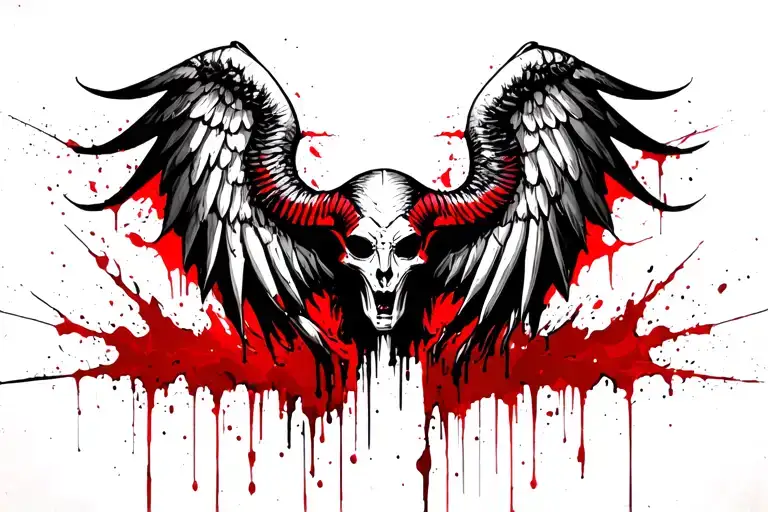 Baphomet All Body Wings