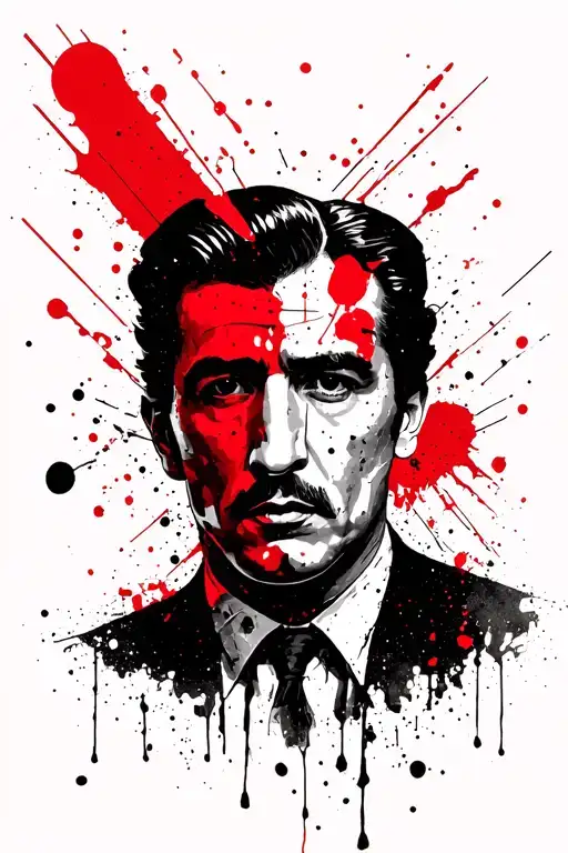 Michael Corleone Simple Design