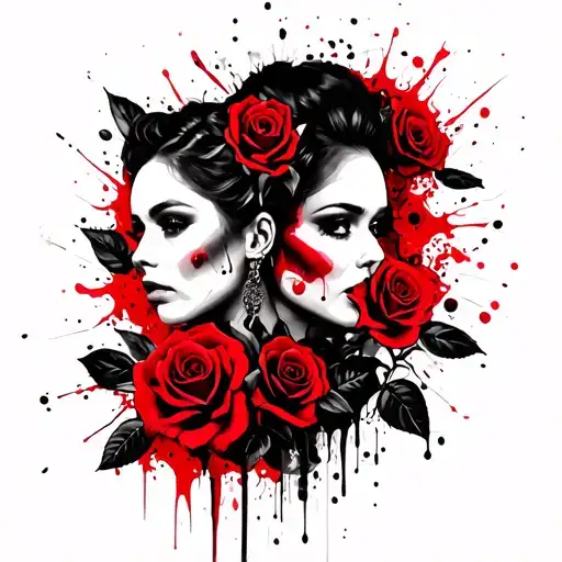 Brent & Kathy With Roses