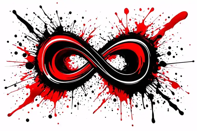 Infinity Symbol Intertwined