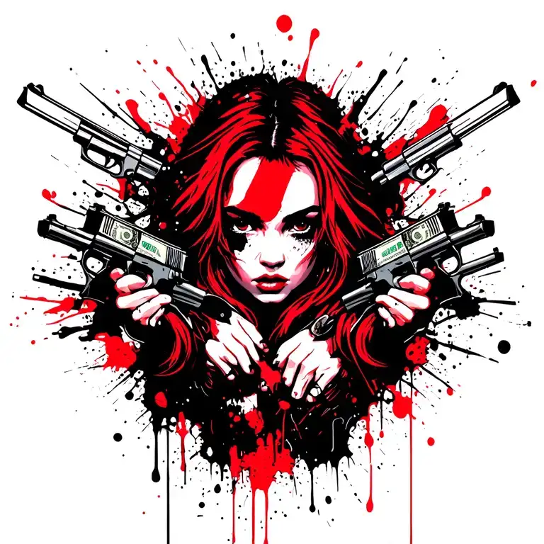 Money Guns Girls