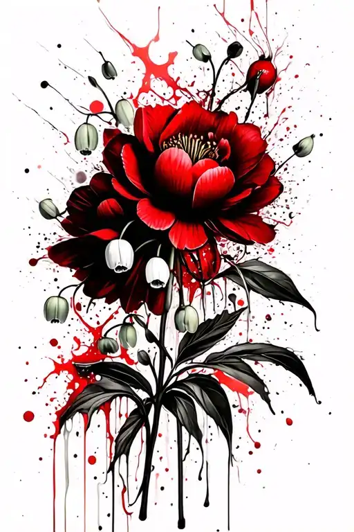 Narcissus Peony Lily Of The Valley Hawthorn