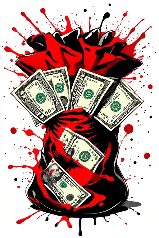 See No Evil Speak No Evil Hear No Evil Money Money Bag Dollars