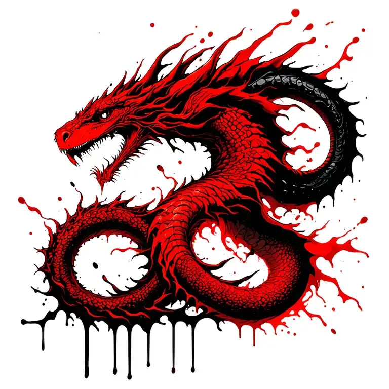 Yggdrasil And Jormungandr