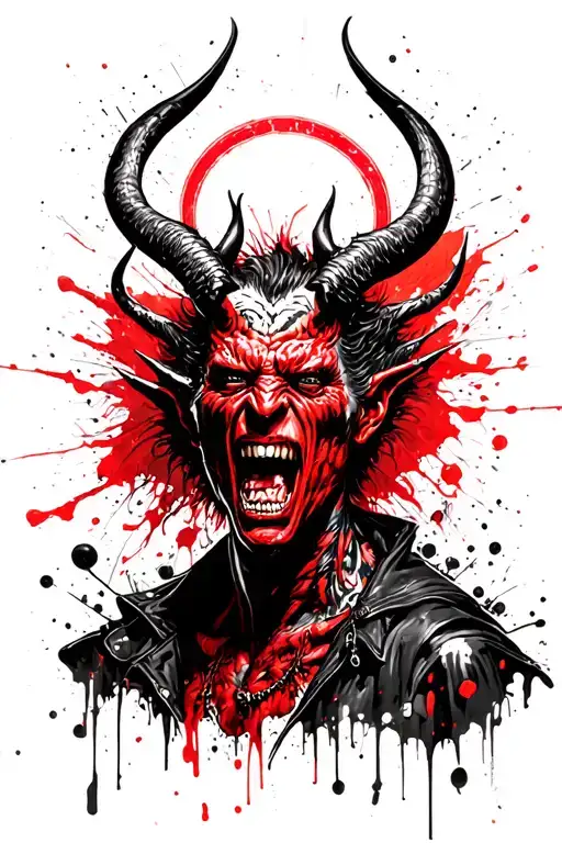 Horny Demon With Angle Halo