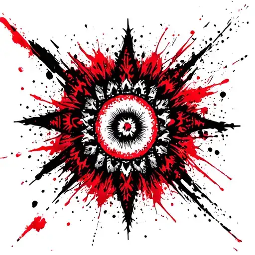 Mandala Design Incorporating Elements