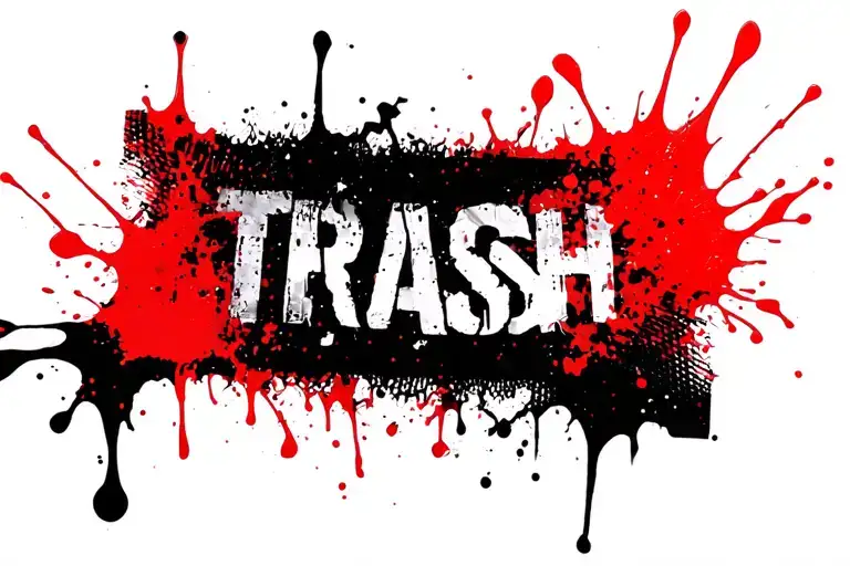 Black Rectangle Fading Into Pixels