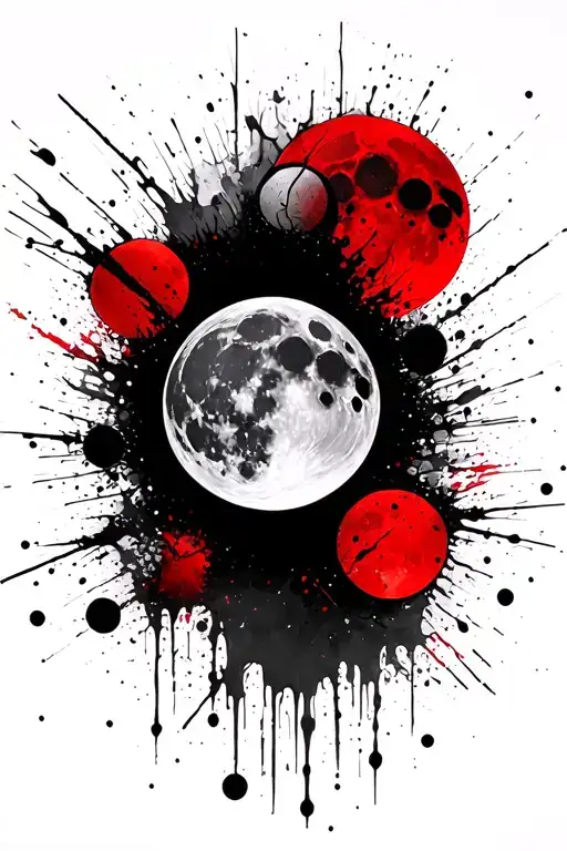 Blood Moon Phases