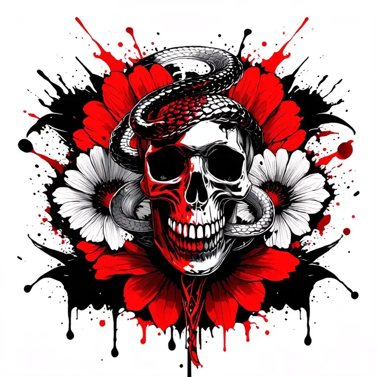 Skull Cobra Loto Flower