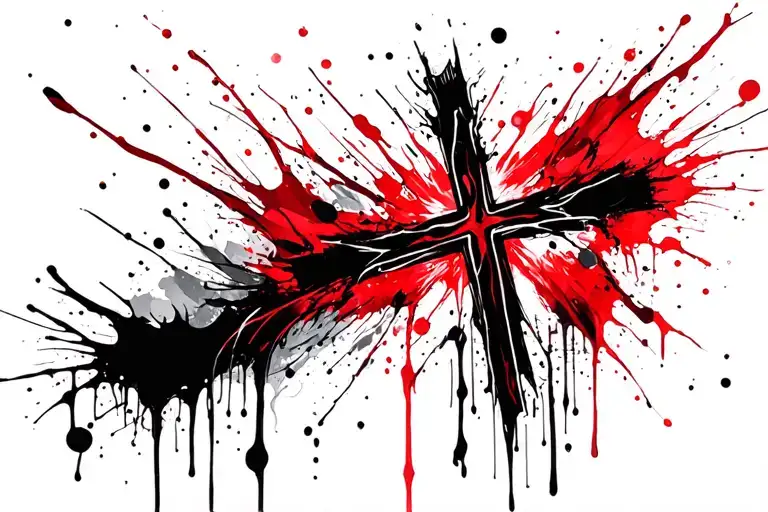 Faith Tattoo With Cross