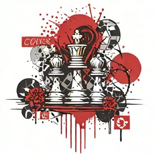 A Pawn Chess With The Shadow Of King Crown