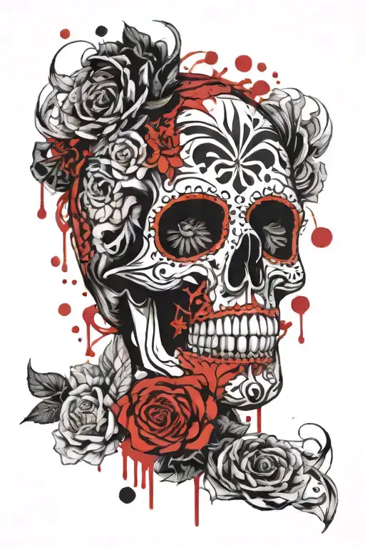 Scotland Sugar Skull